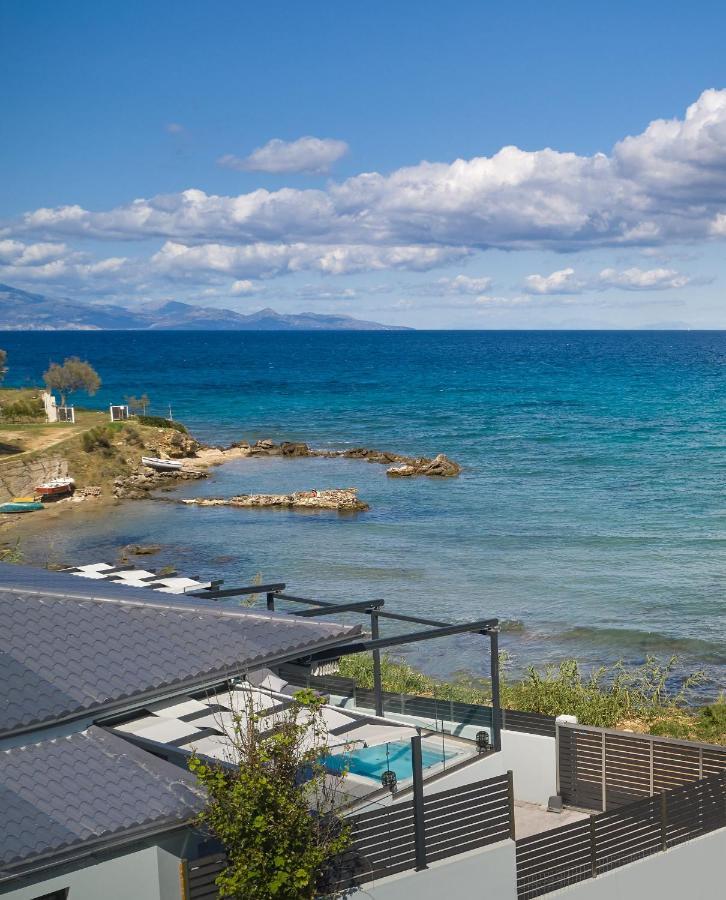 Blue View Villa - Coastal Elegance With Swim Spa, By Zantewize Alykanas  Eksteriør billede